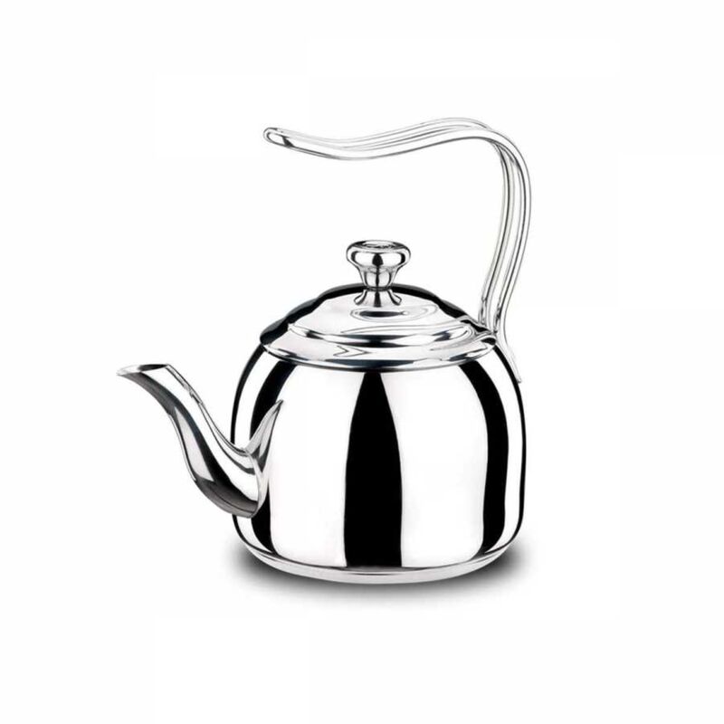 Korkmaz Droppa Teapot Premium Stainless Steel, Made in Turkey