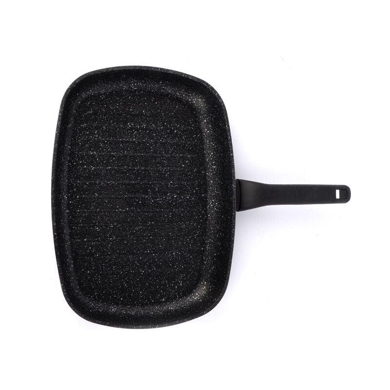 Korkmaz Ornella Non-Stick Grill Pan - Induction Compatible, Free from PFOA, Cadmium, or Lead, Made in Turkey