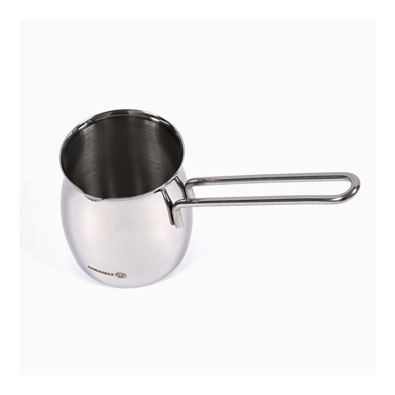 Korkmaz Tombik Stainless Steel Turkish Coffee Pot Set - Made in Turkey
