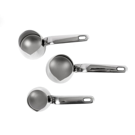 Korkmaz Vertex Stainless Steel Turkish Coffee Pot Set - Made in Turkey