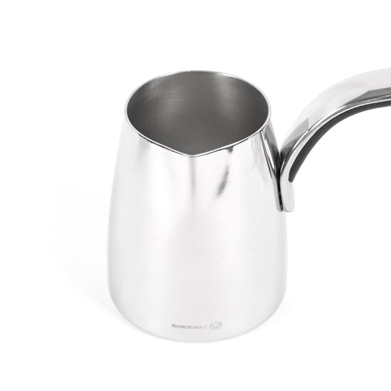 Korkmaz Vertex Stainless Steel Turkish Coffee Pot Set - Made in Turkey