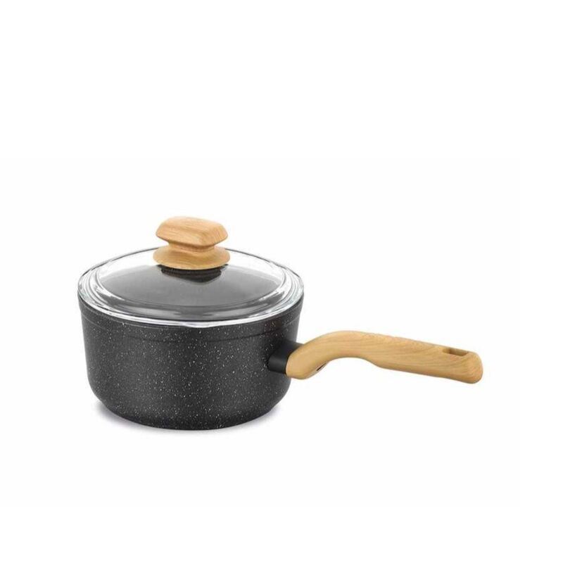 Korkmaz Montana Non-Stick Saucepan - Induction Compatible, Free From PFOA, Cadmium, and Lead, Made in Turkey