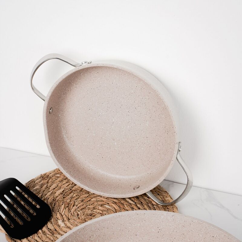 Korkmaz Granita Non-Stick Frying Pan - 20cm, Induction Compatible Omelette Pan, Free From PFOA, Cadmium, and Lead, Made in Turkey