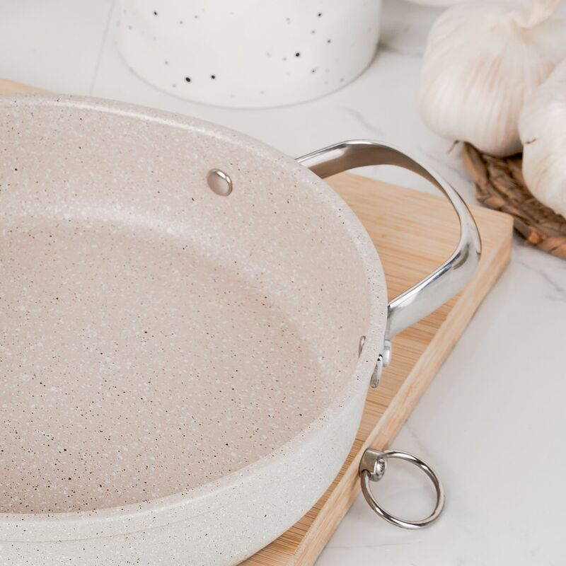 Korkmaz Granita Non-Stick Frying Pan - 20cm, Induction Compatible Omelette Pan, Free From PFOA, Cadmium, and Lead, Made in Turkey