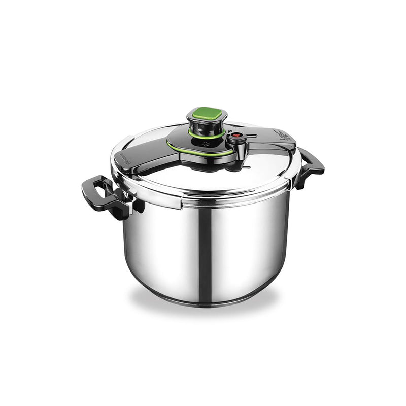 Korkmaz Tessa Stainless Steel Pressure Cooker - Induction Compatible, Made In Turkey
