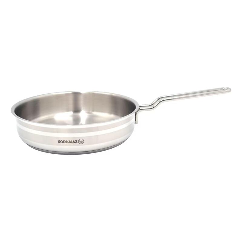 Korkmaz Alfaron 7 Piece Stainless Steel Cookware Set A1954| Industion Compatible Pots and Pans - Made in Turkey