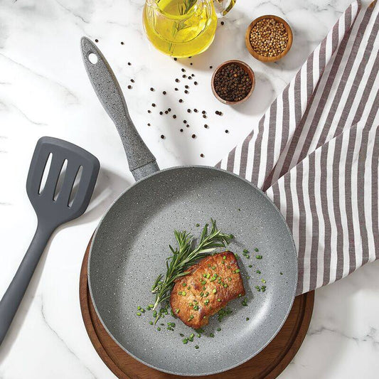 Korkmaz Mia Granite Non-Stick Frying Pan -30x5.1 cm, Made in Turkey