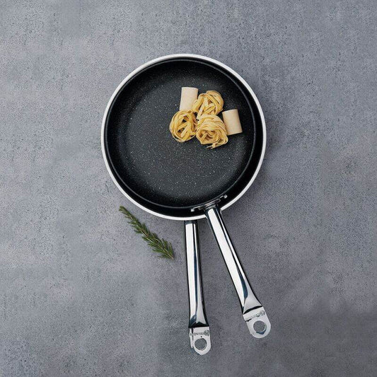 Korkmaz Proline Nero Non-Stick Frying Pan - 22x4.5cm, Induction Compatible, Made in Turkey