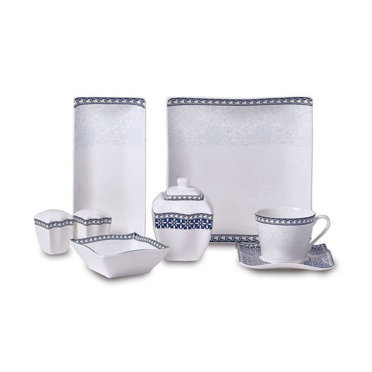 Korkmaz Link Collection Breakfast Set - 28Pieces, Cups and Saucers Sets, Breakfast Plates, Made in Turkey