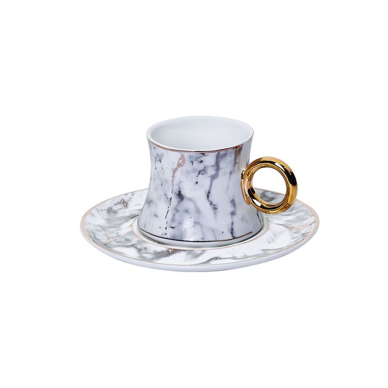 Korkmaz Freedom Set of 6 Pink Coffee Cups