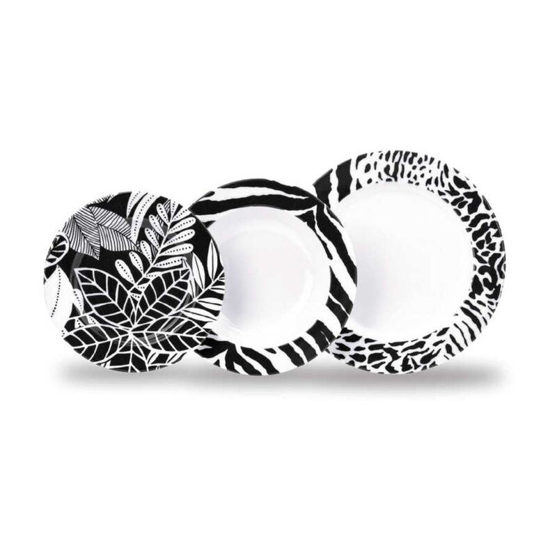 Korkmaz Natura Collection Breakfast Set - 26 Pieces, Cups and Saucers Sets, Breakfast Plates, Made in Turkey