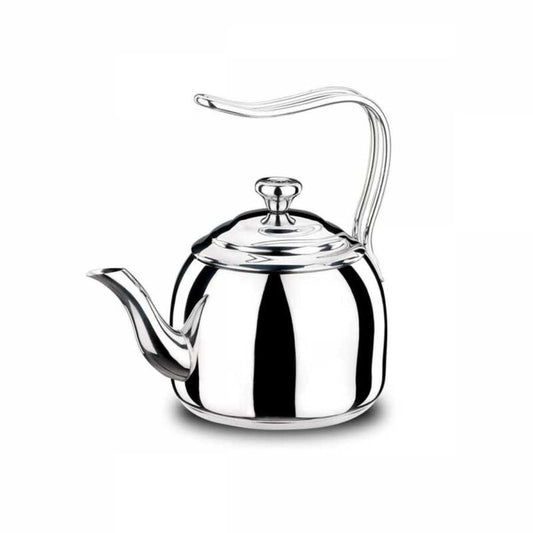 Korkmaz Droppa Teapot Premium Stainless Steel, Made in Turkey