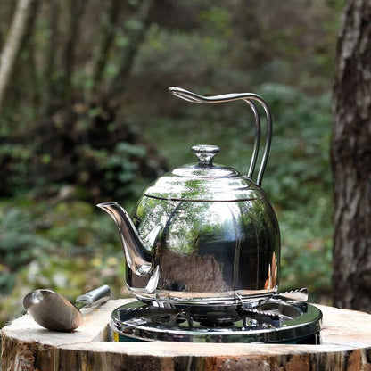 Korkmaz Droppa Teapot Premium Stainless Steel, Made in Turkey
