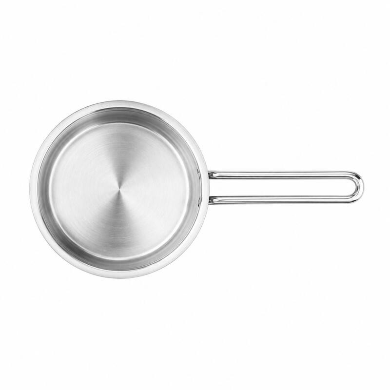 Korkmaz Alfa 18/10 Stainless Steel Saucepan 14cm 1L, Induction Compatible