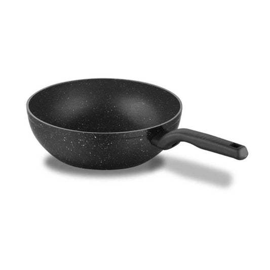 Korkmaz Ornella Non-Stick Wok, Induction Compatible, Free from PFOA, Cadmium, or Lead, Made in Turkey