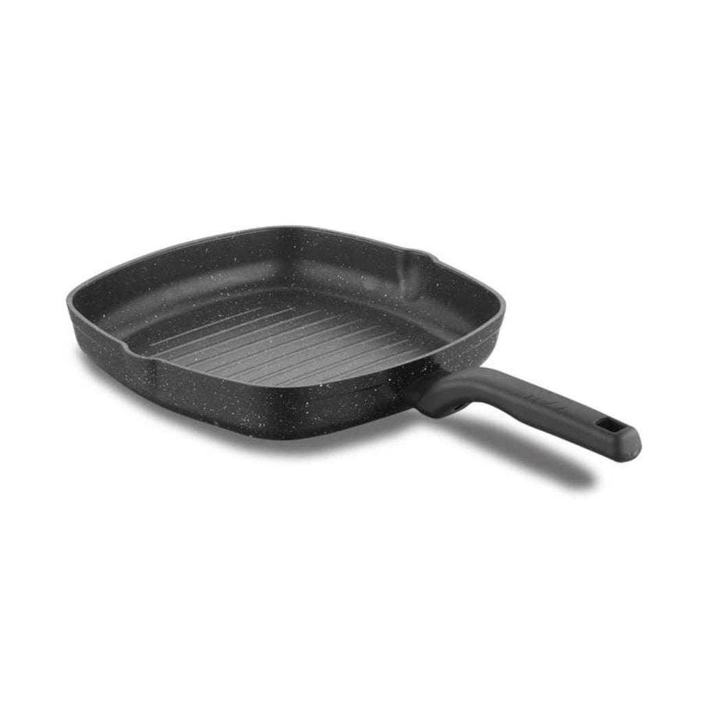 Korkmaz Ornella Non-Stick Grill Pan - Induction Compatible, Free from PFOA, Cadmium, or Lead, Made in Turkey