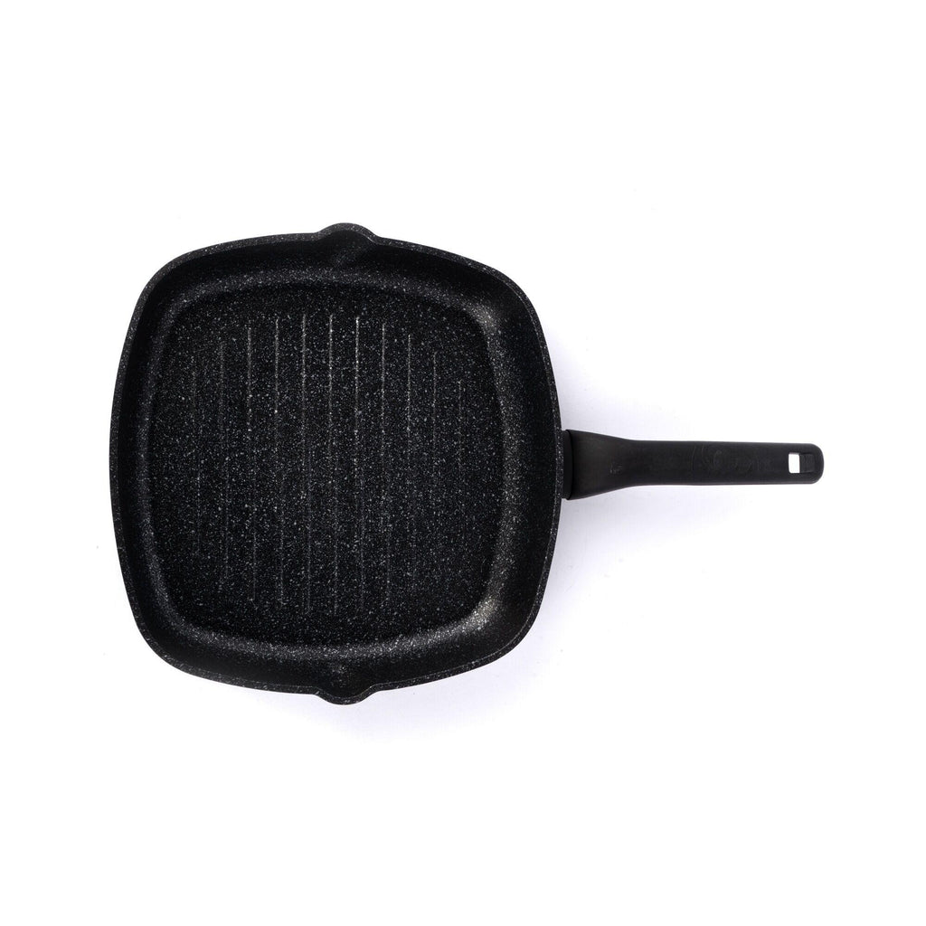Korkmaz Ornella Non-Stick Grill Pan - Induction Compatible, Free from PFOA, Cadmium, or Lead, Made in Turkey