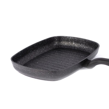 Korkmaz Ornella Non-Stick Grill Pan - Induction Compatible, Free from PFOA, Cadmium, or Lead, Made in Turkey