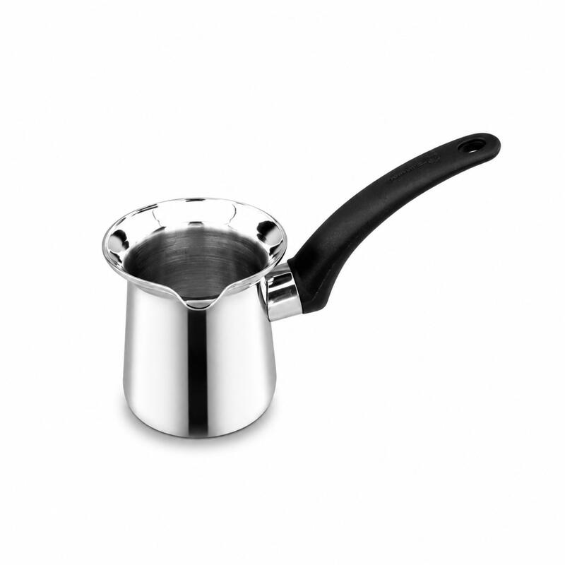 Korkmaz Orbit 18/10 Stainless Steel Turkish Coffee Pot Cezve 0.5L