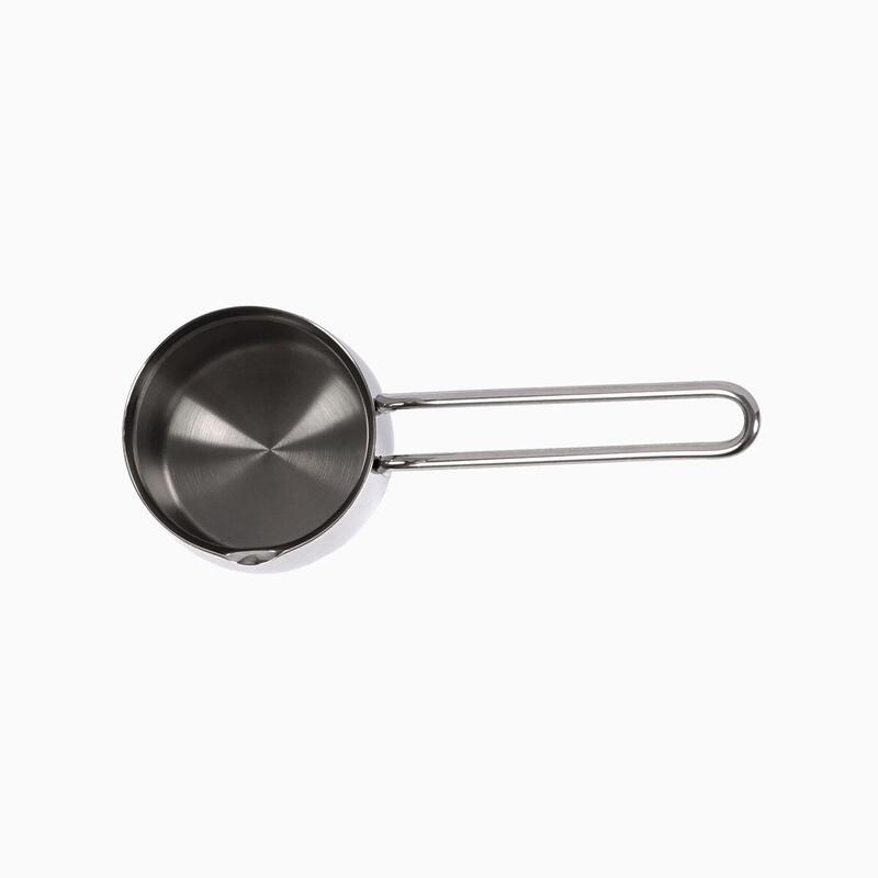 Korkmaz Tombik 18/10 Stainless Steel Cezve Set, 3-Piece Turkish Coffee Pots
