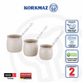 Korkmaz Granita Non-Stick Turkish Coffee Pot Set