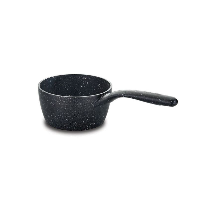 Korkmaz Gusto Volcanite Non-Stick Saucepan - 18x9cm, Free From PFOA, Cadmium, and Lead, Made in Turkey
