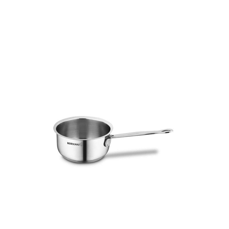 Korkmaz Minika Stainless Steel Saucepan - 12x6.5cm