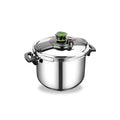 Korkmaz Tessa Stainless Steel Pressure Cooker - Induction Compatible, Made In Turkey