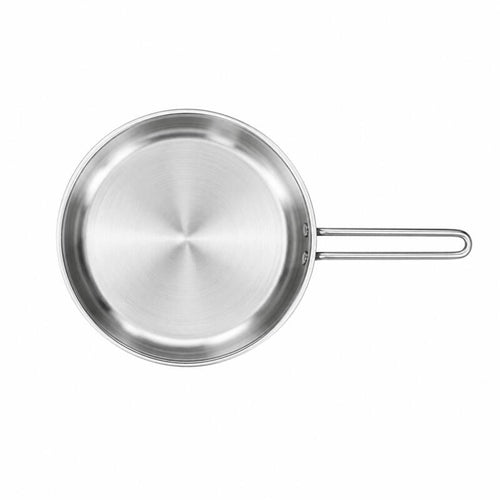 Korkmaz Perla 18/10 Stainless Steel Frying Pan 24cm 2L, Induction Compatible