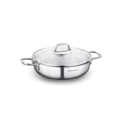 Korkmaz Perla Stainless Steel Cooking Pot -  Induction Compatible, Made in Turkey