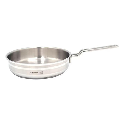Korkmaz Alfaron 7 Piece Stainless Steel Cookware Set A1954| Industion Compatible Pots and Pans - Made in Turkey