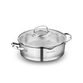 Korkmaz Steama Stainless Steel Stock Pot (Soup Pot) , Induction Compatible, Made in Turkey