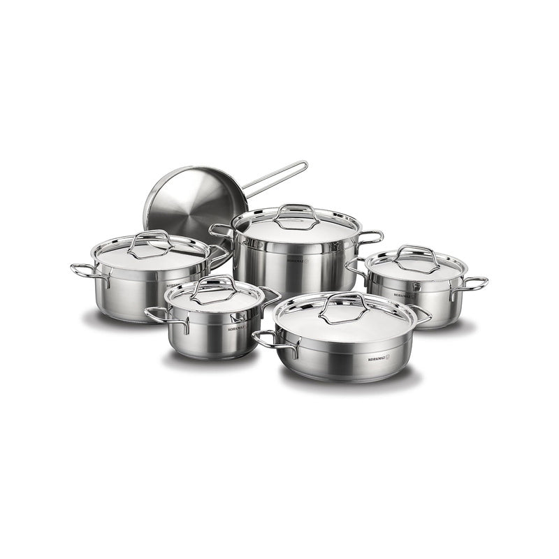 Korkmaz Alfa Stainless Steel Cookware Set - 10 piece