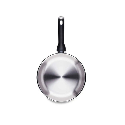 Korkmaz Pera Stainless Steel Frying Pan - Made in Turkey, Induction Compatible