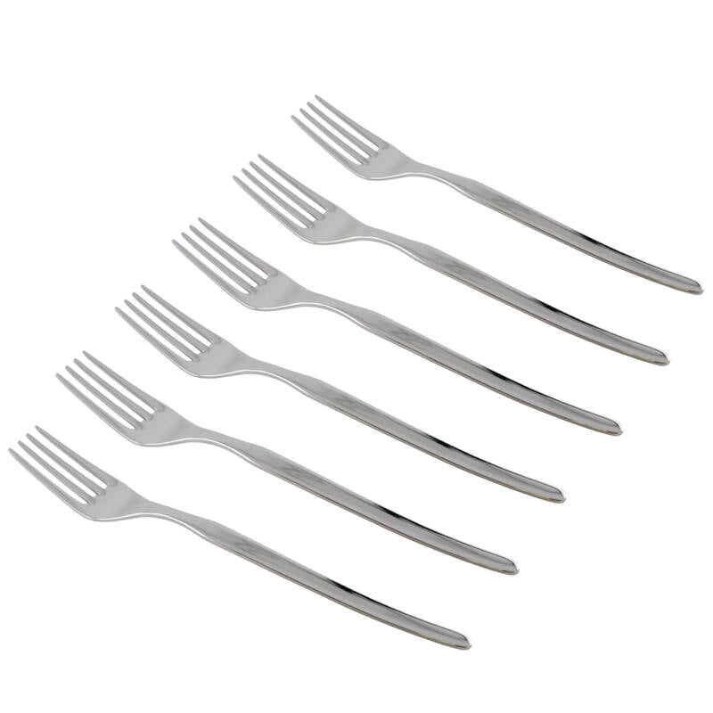 Korkmaz Truva Stainless Steel Dinner Forks Set - 6pcs