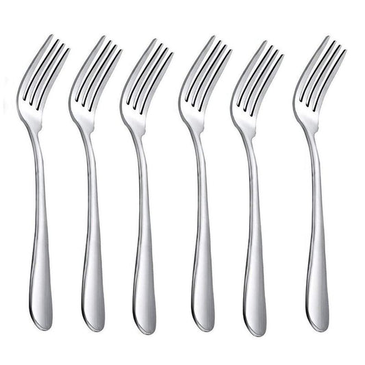 Korkmaz Truva Stainless Steel Dinner Forks Set - 6pcs, Made in Turkey