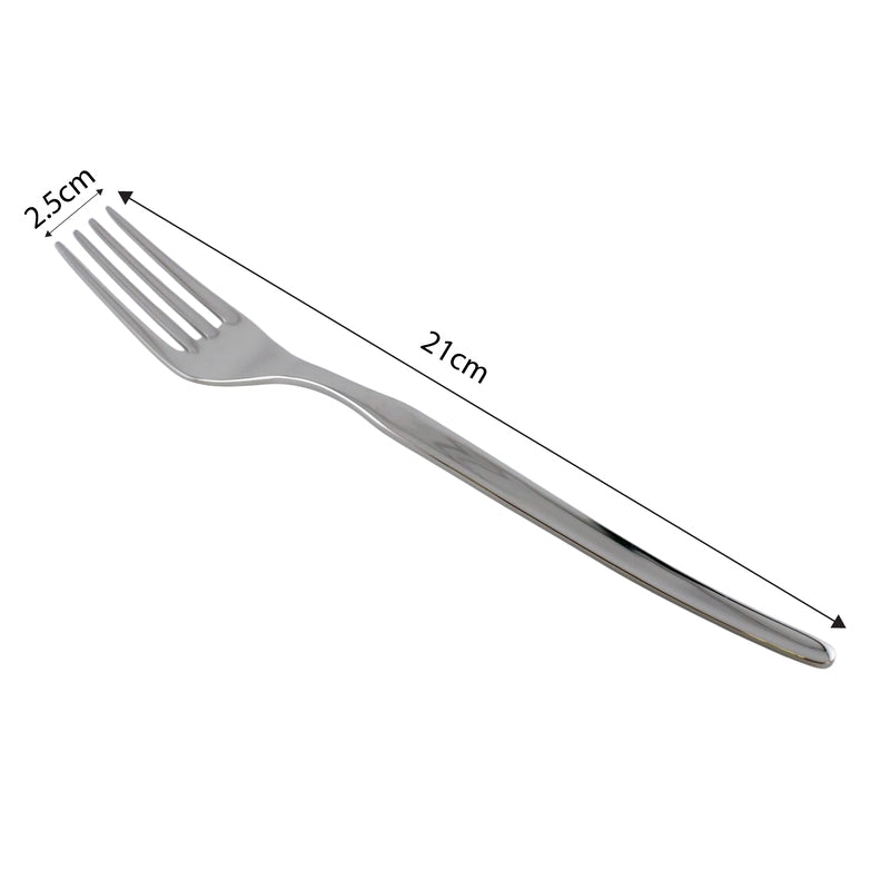 Korkmaz Truva Stainless Steel Dinner Forks Set - 6pcs