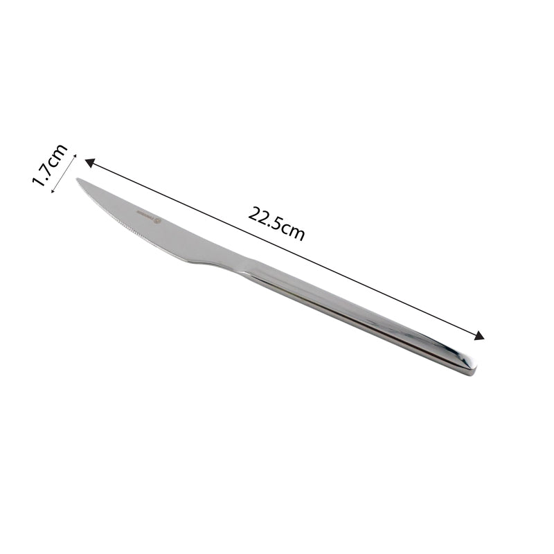 Korkmaz Truva Stainless Steel Dinner Knive Set - 6pcs