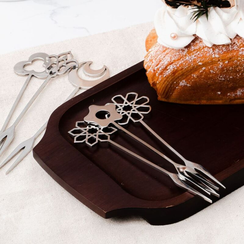 Korkmaz Icon 6-Piece Stainless Steel Dessert Cutlery Set for 6 - Made in Turkey