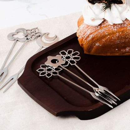 Korkmaz Icon 6-Piece Stainless Steel Dessert Cutlery Set for 6 - Made in Turkey