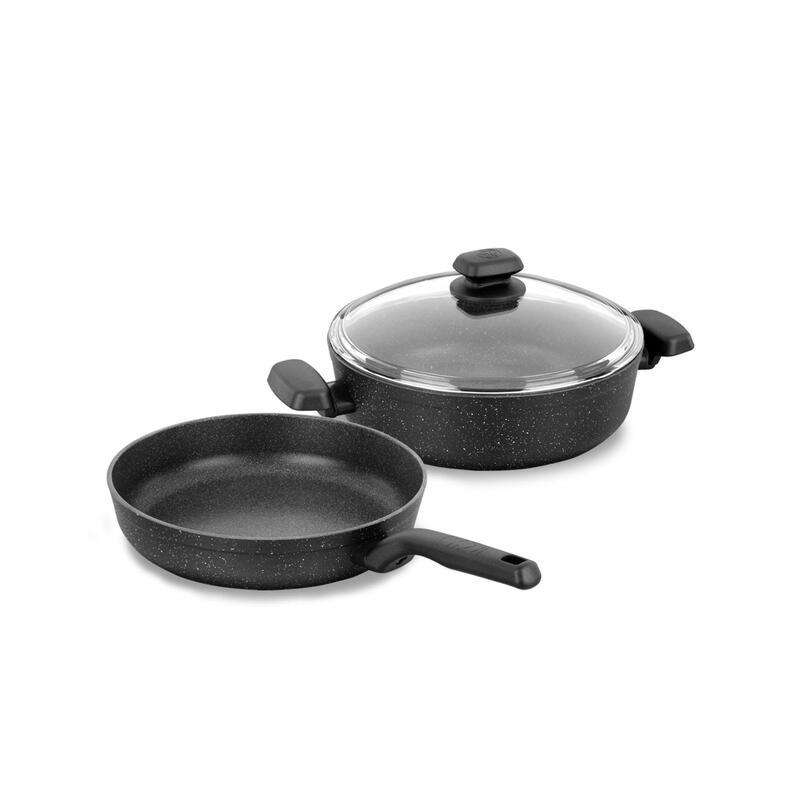 Korkmaz Ornella 3-Piece Non-Stick Cookware Set 26cm, Induction Compatible