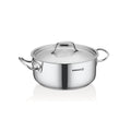 Korkmaz Proline Gastro Stainless Steel Cooking Pot - Induction Compatible, Made in Turkey
