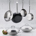 Korkmaz Nero Non-Stick Induction Wok 30x8.6cm