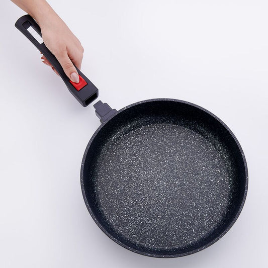 Korkmaz Ornella Practical Non-Stick Frying Pan with Removable Handle , Made in Turkey