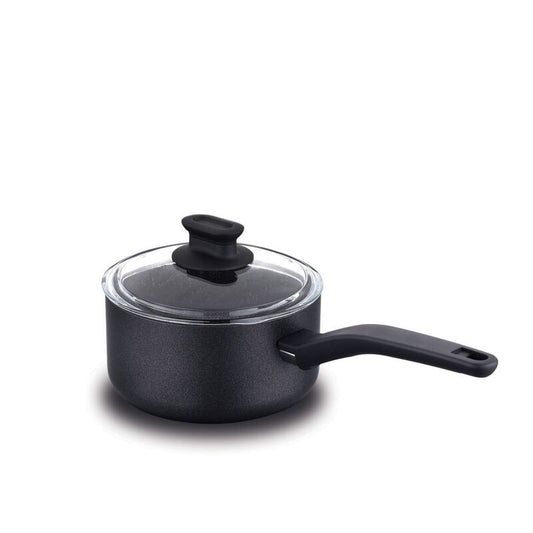 Korkmaz Lina Non-Stick Saucepan - 18x9cm, Free from PFOA, Cadmium, or Lead, Made in Turkey