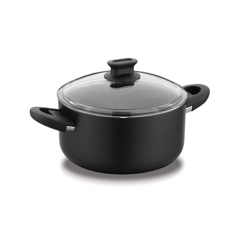 Korkmaz Lina Non-Stick Stock Pot (Soup Pot) - Free From PFOA, Cadmium, and Lead, Made in Turkey