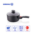 Korkmaz Ornella Practical Non-Stick Saucepan with Lid 20cm, Induction Compatible
