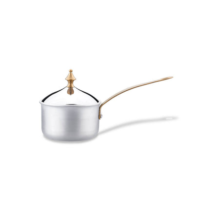 Korkmaz Hanedan Non Stick Saucepot / Saucepan with Lid - 9x5.4cm, , PFOA Free, Made In Turkey