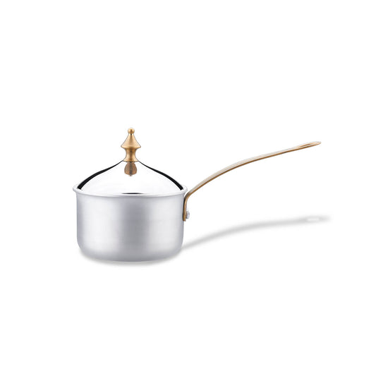 Korkmaz Hanedan Non Stick Saucepot / Saucepan with Lid - 9x5.4cm, , PFOA Free, Made In Turkey
