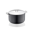 Korkmaz Doria Non Stick Stock Pot with Stainless Steel Lid , PFOA Free, Induction Compatible, Made In Turkey
